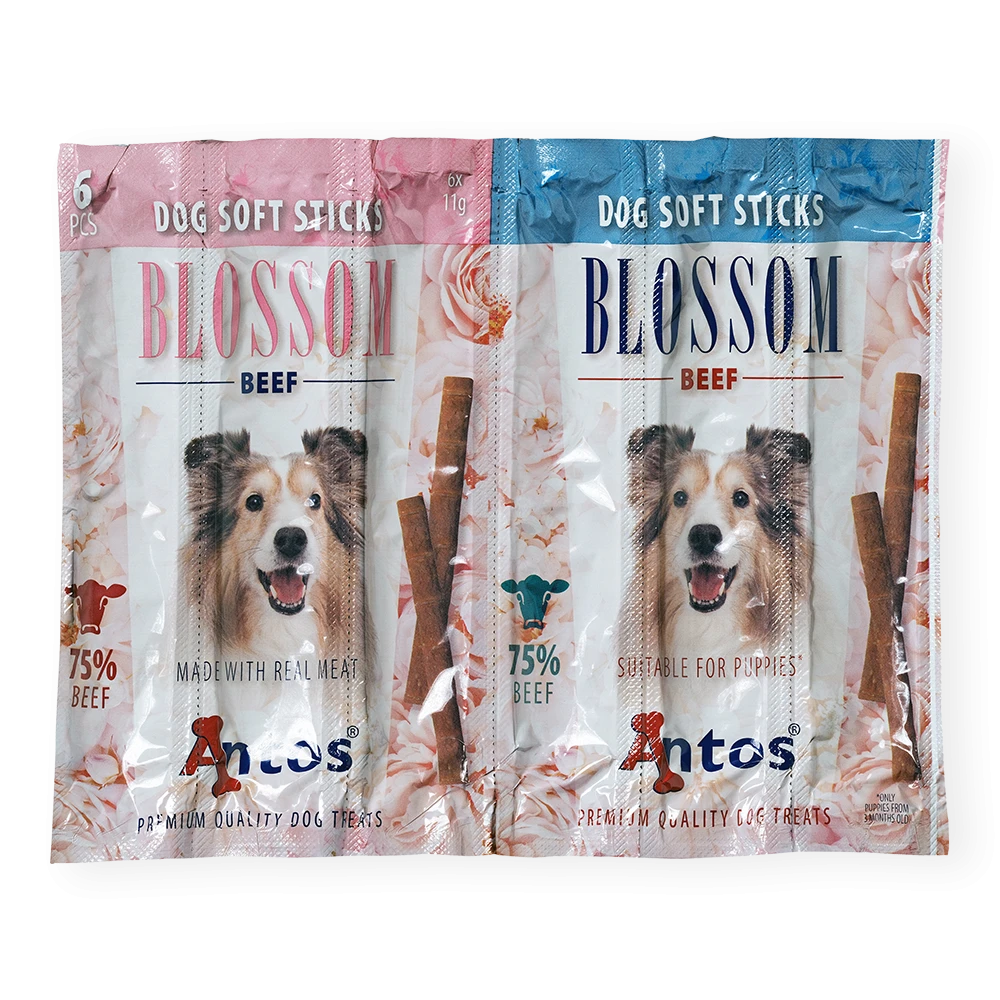 Dog Soft Sticks Blossom Manzo 6 pezzi