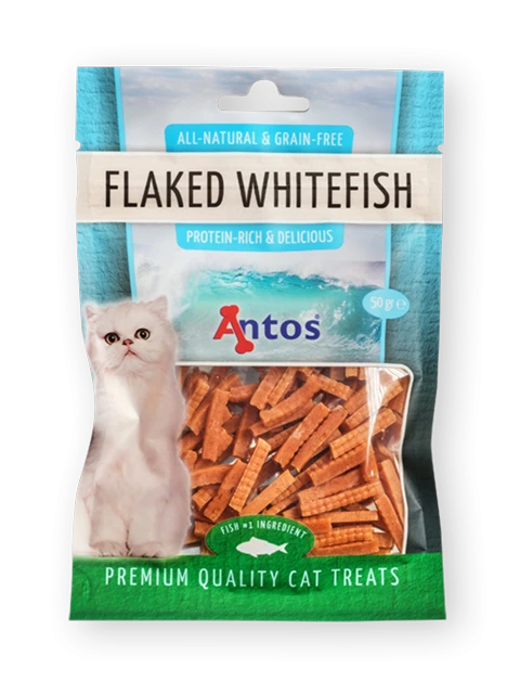 Cat Treats Flaked Pesce Bianco 50 gr