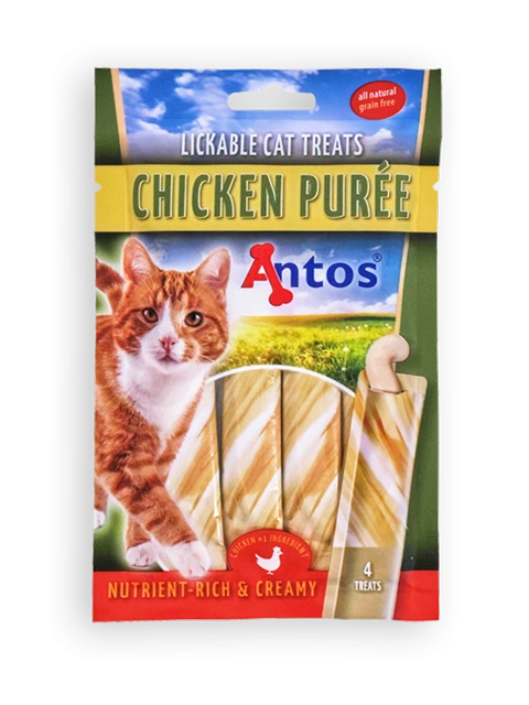 Cat Treats Purea di Pollo 4 pezzi