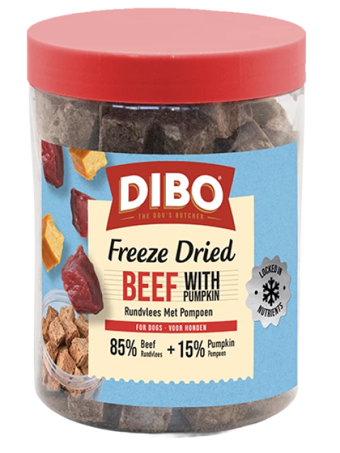 DIBO Manzo Liofilizzato e Zucca 90 gr