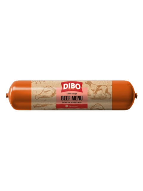 DIBO Salsiccia Cotta Menu Manzo 800 gr