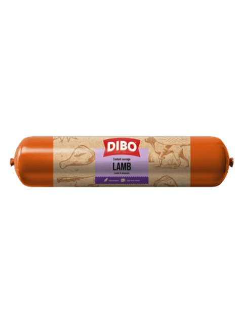 DIBO Salsiccia Cotta Pur Agnello 800 gr