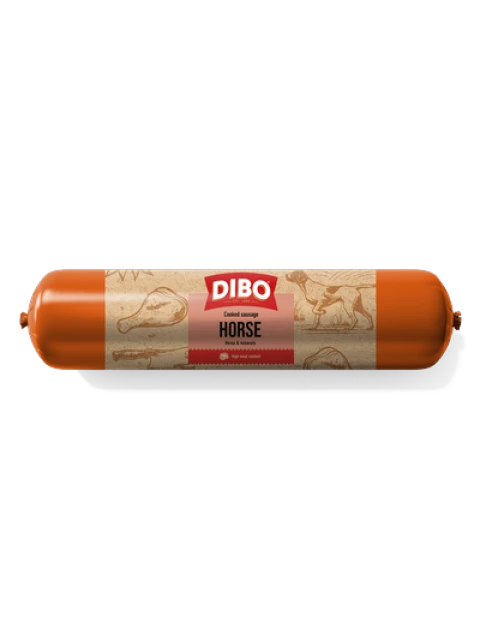 DIBO Salsiccia Cotta Pur Cavallo 800 gr