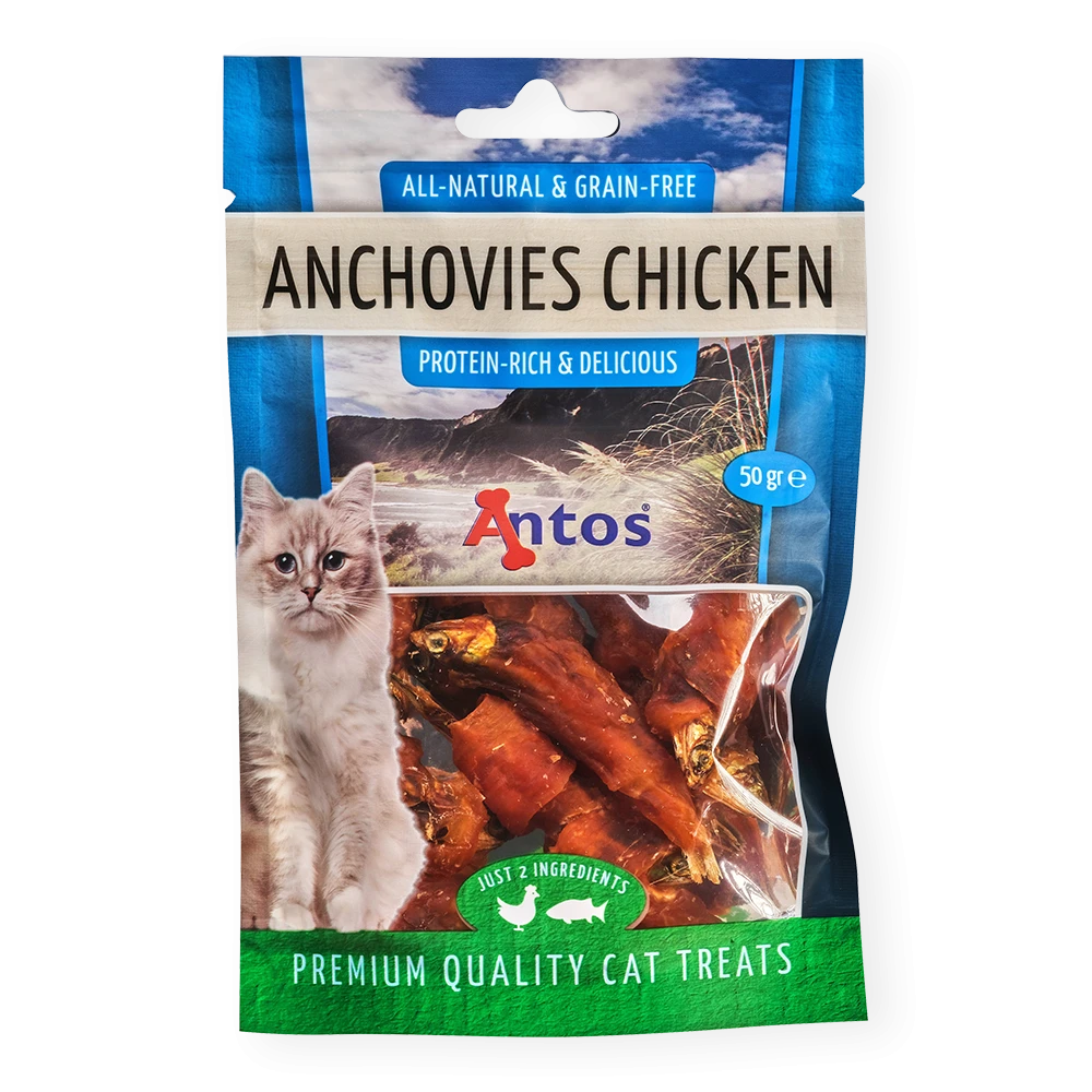 Cat Treats Acciughe&Pollo 50 gr
