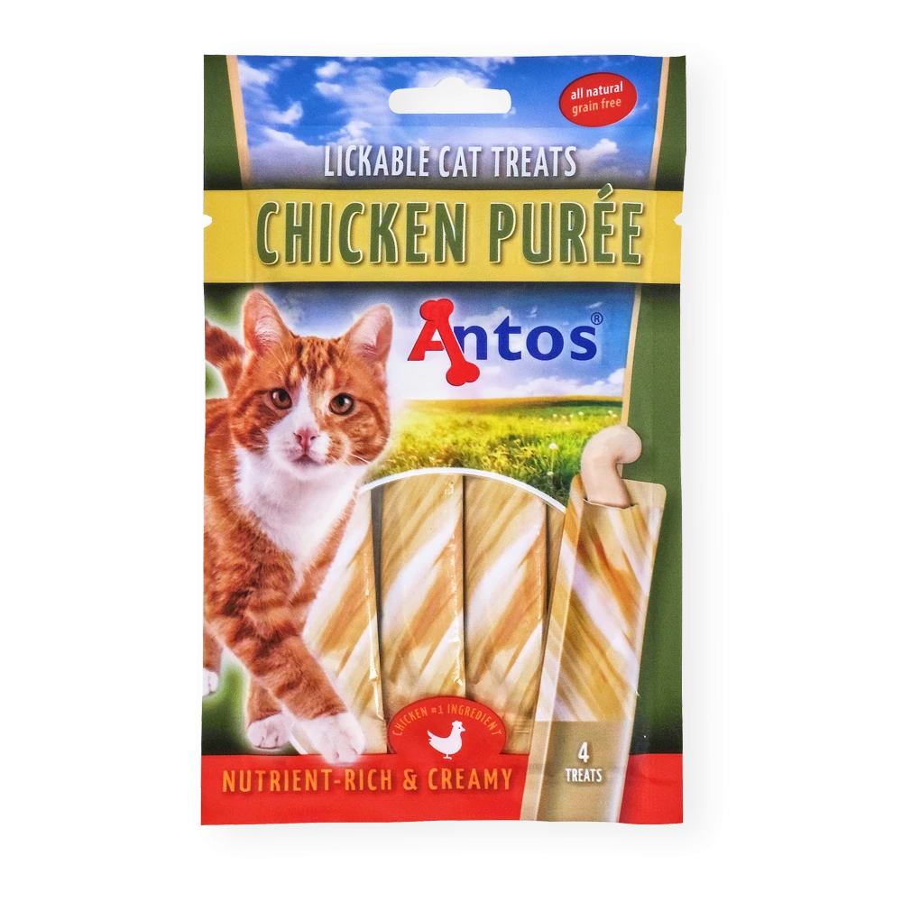 Cat Treats Purea di Pollo 4 pezzi