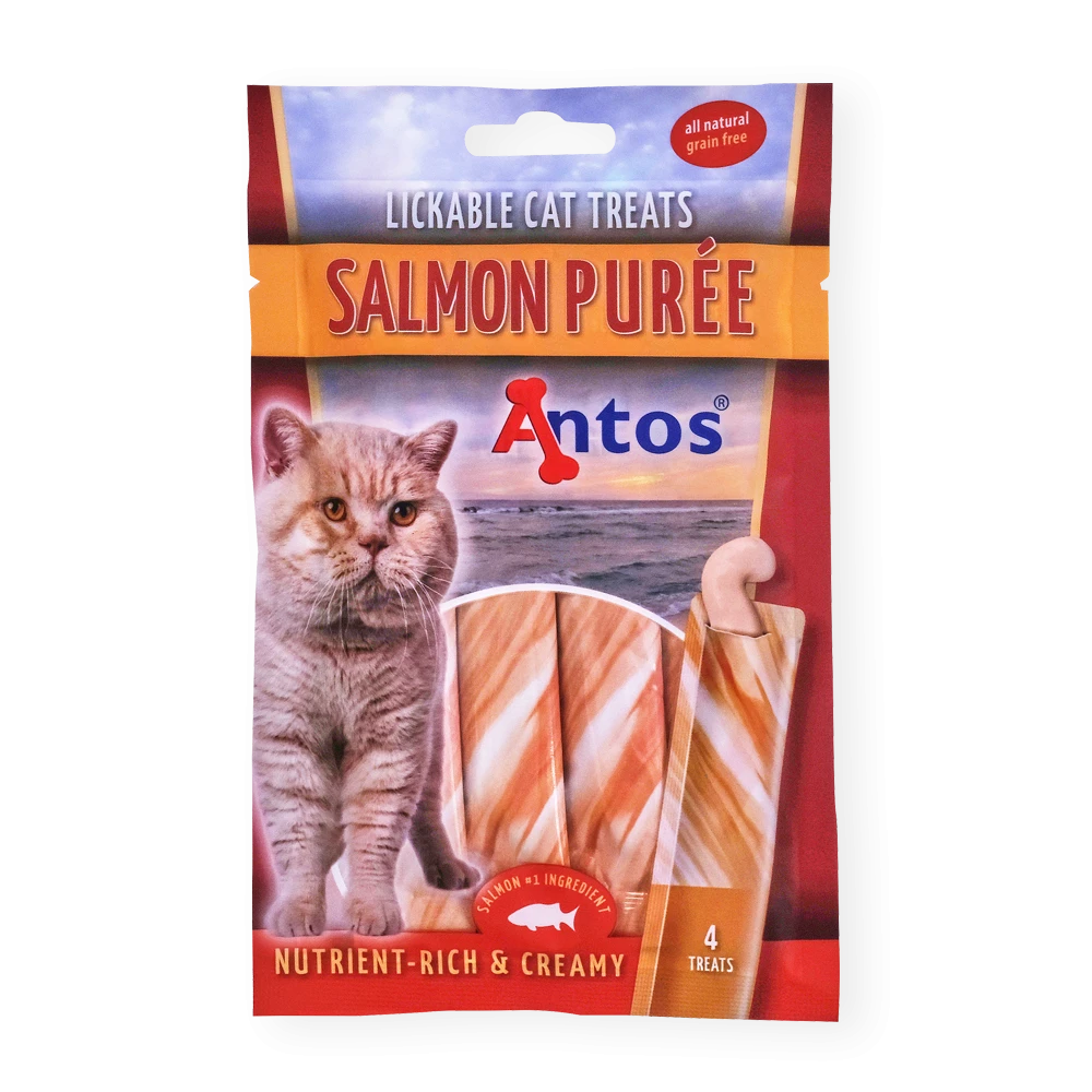 Cat Treats Purea di Salmone 4 pezzi