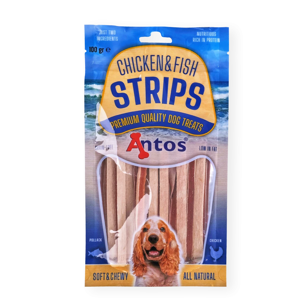 Chicken&Fish Strips 100 gr
