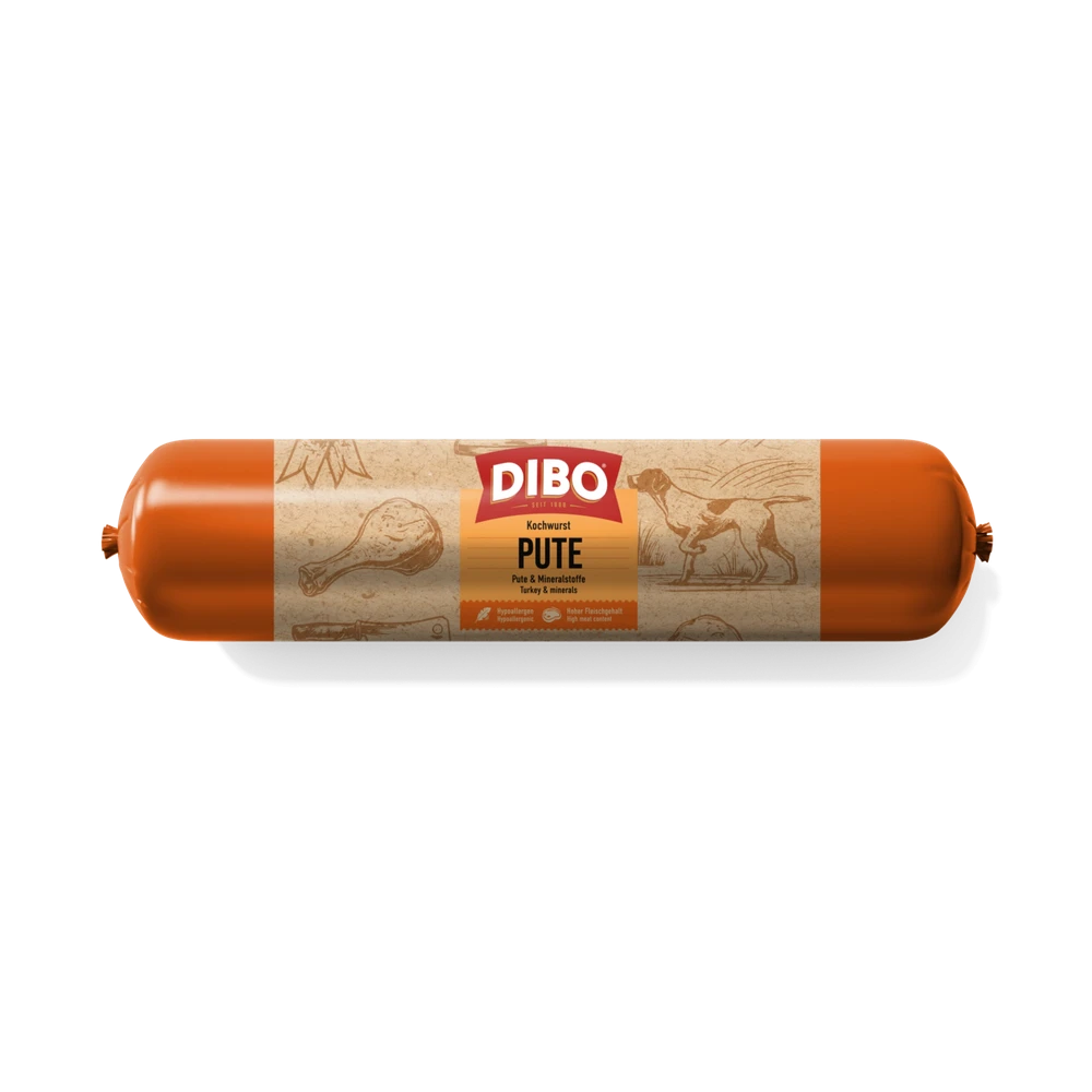 DIBO Salsiccia Cotta Pur Tacchino 800 gr