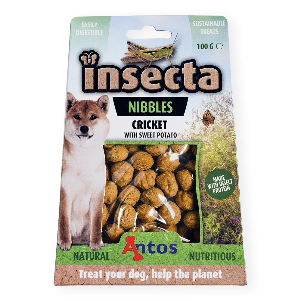 Insecta Nibbles Grillo & Patata Dolce 100 gr