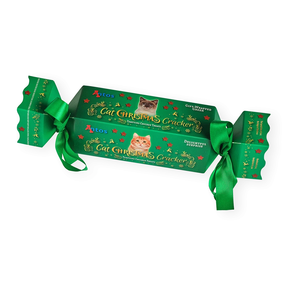 Cracker natalizio per gatti
