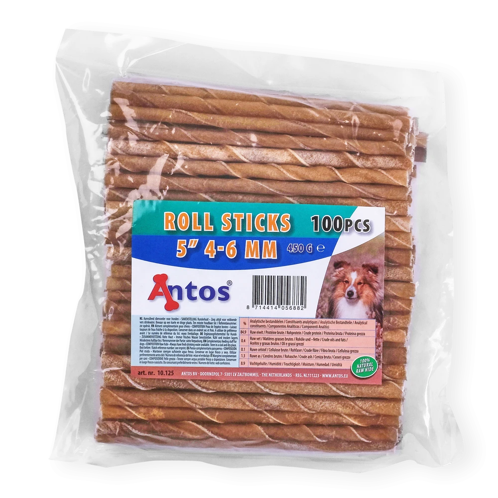 Bastoncini da Masticare 5" 4-6 mm 100 pezzi