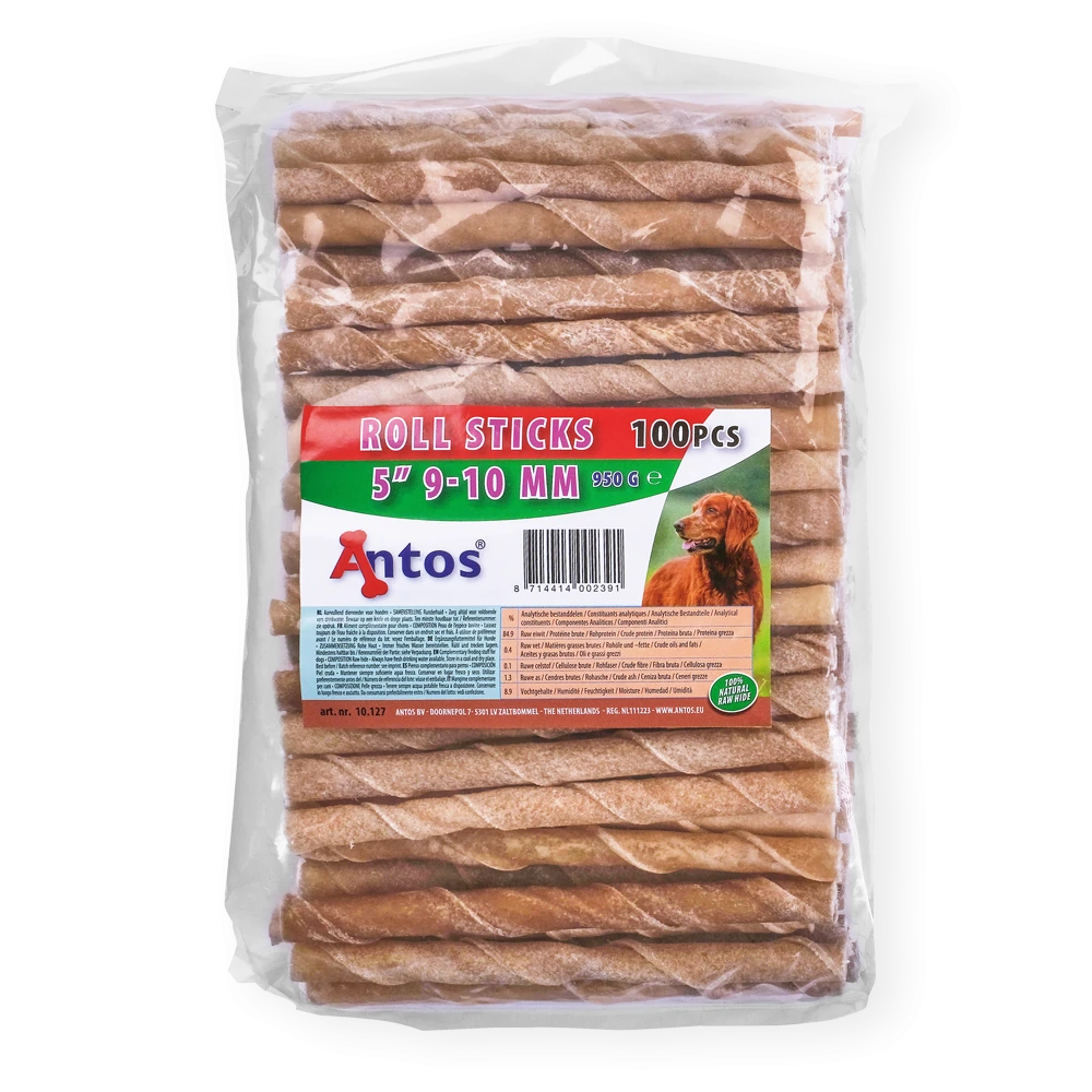 Bastoncini da Masticare 5" 9-10 mm 100 pezzi