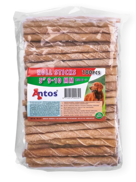 Bastoncini da Masticare 5" 9-10 mm 100 pezzi