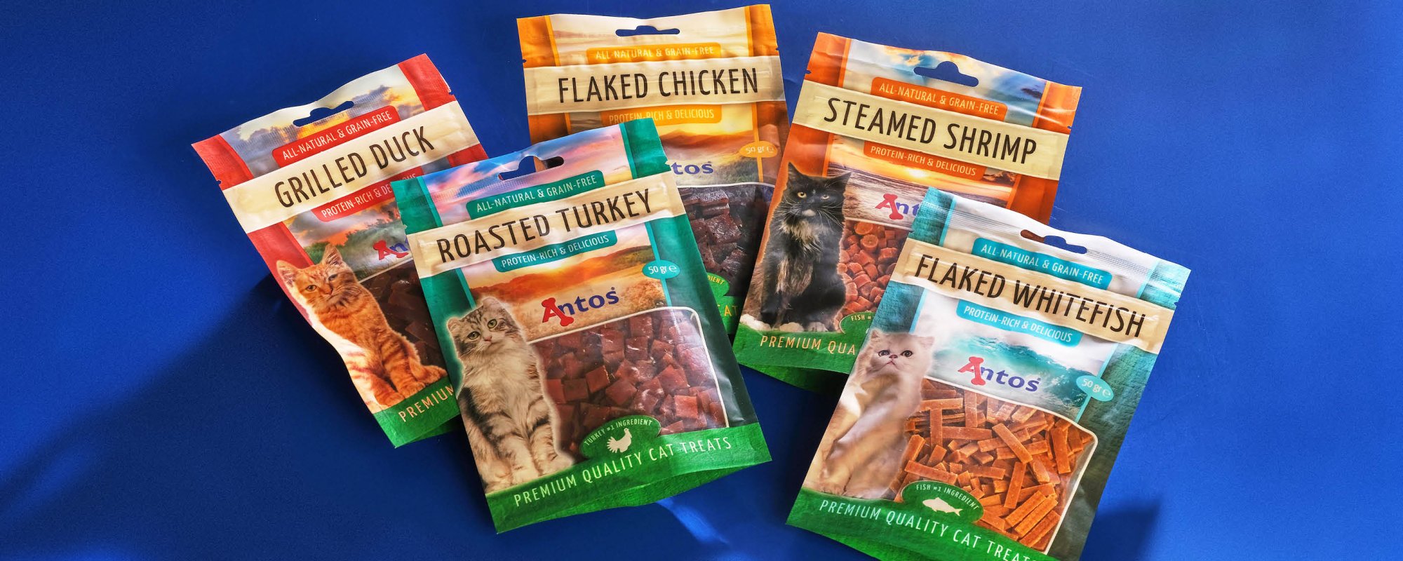 Antos - Lo specialista in snack per cani e gatti