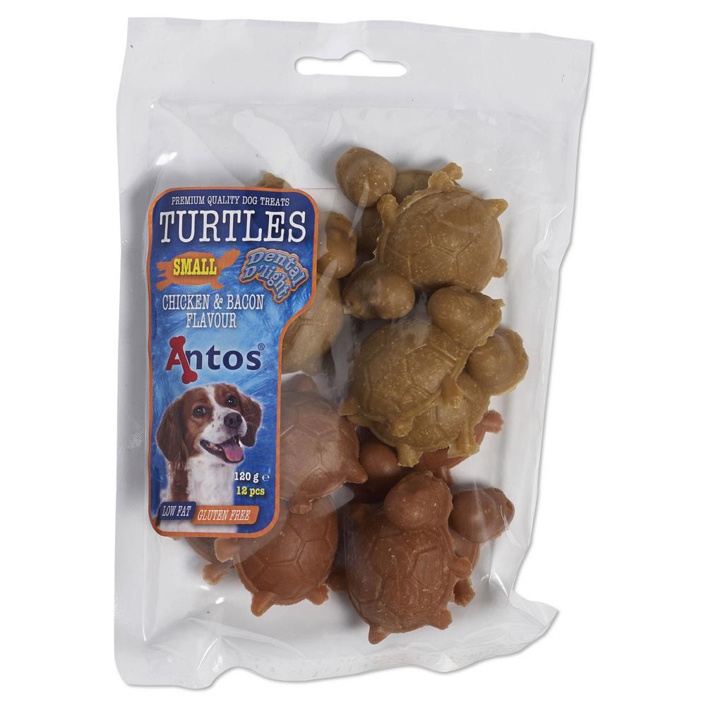 Dental D'light Turtles Small 12 pezzi 120 gr
