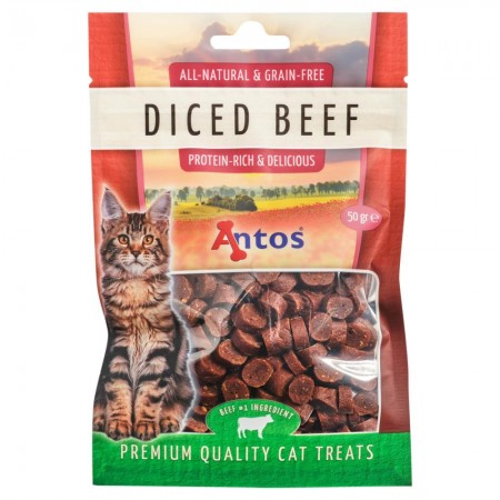 Cat Treats Diced Manzo 50 gr