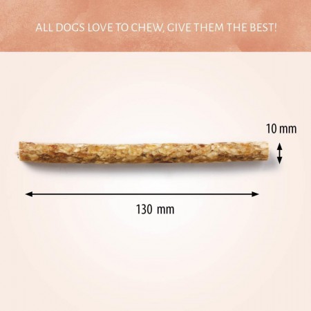 Crunchy Munchy Sticks 5" 10 mm Naturale
