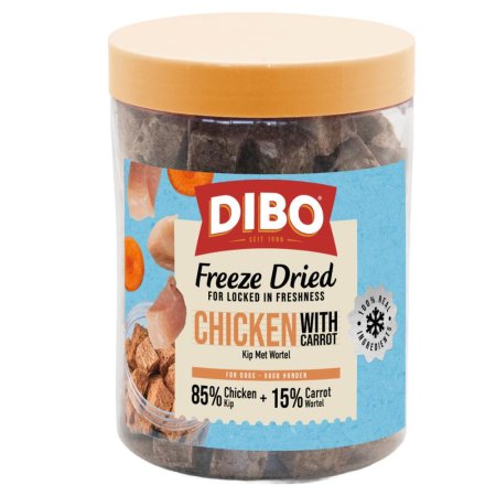 DIBO Freeze Dried Kip & Wortel 90 gr