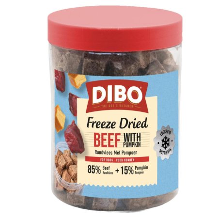 DIBO Manzo Liofilizzato e Zucca 90 gr