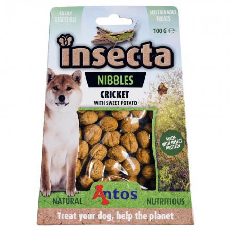 Insecta Nibbles Grillo & Patata Dolce 100 gr