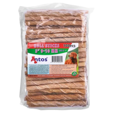 Bastoncini da Masticare 5" 9-10 mm 100 pezzi